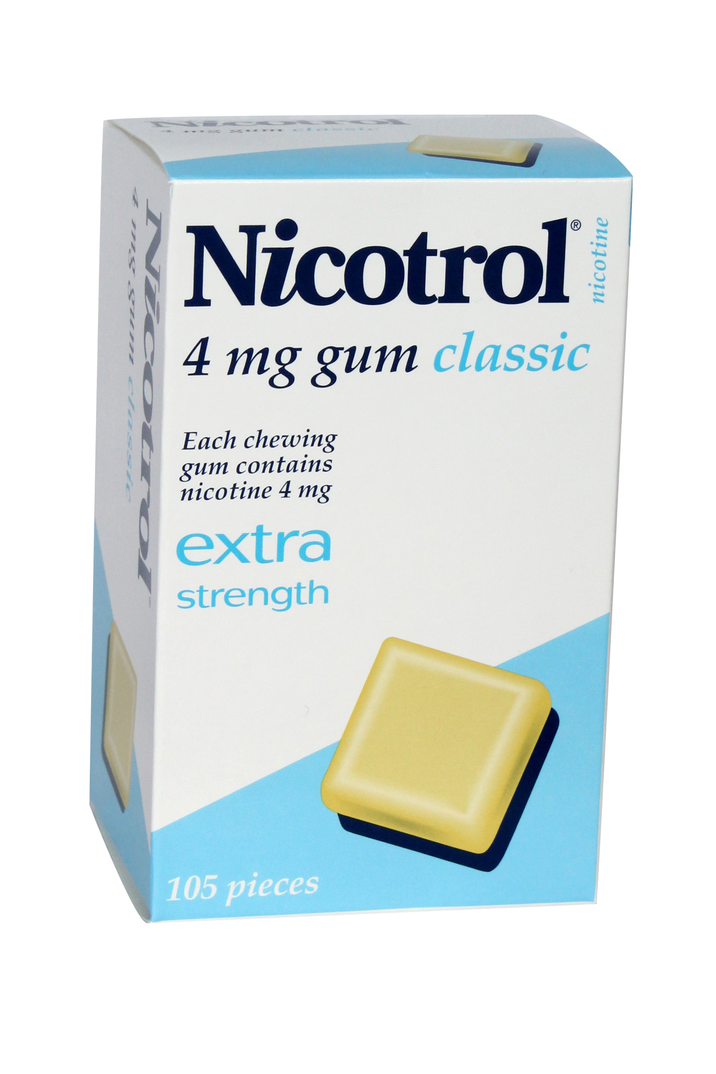 Nicotrol **4mg** x 3 packs